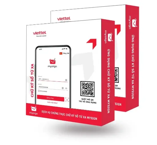 Chữ ký số từ xa MYSIGN Viettel 2 năm - Gói Tổ chức, Doanh nghiệp